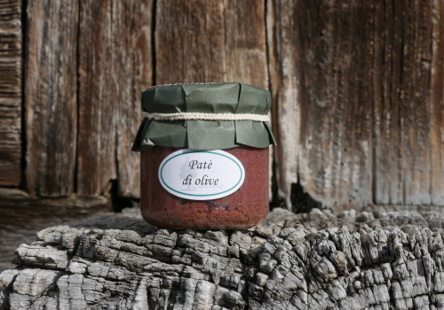 [1165] Olmo, Paté di Olive nere, Pâté d'olives noires, 80 g